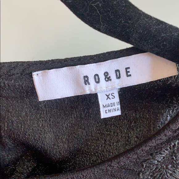 Embroidered Peplum Top - Picture 5 of 5